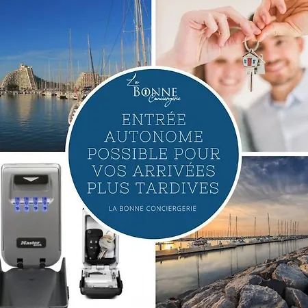 Apartmán L'etang De L'or *joli T2 * A 10 Min * Proche Montpellier Carnon-Plage